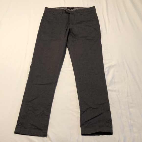 Ted Baker Grey Slim Fit Pant W31 - Picture 2 of 5